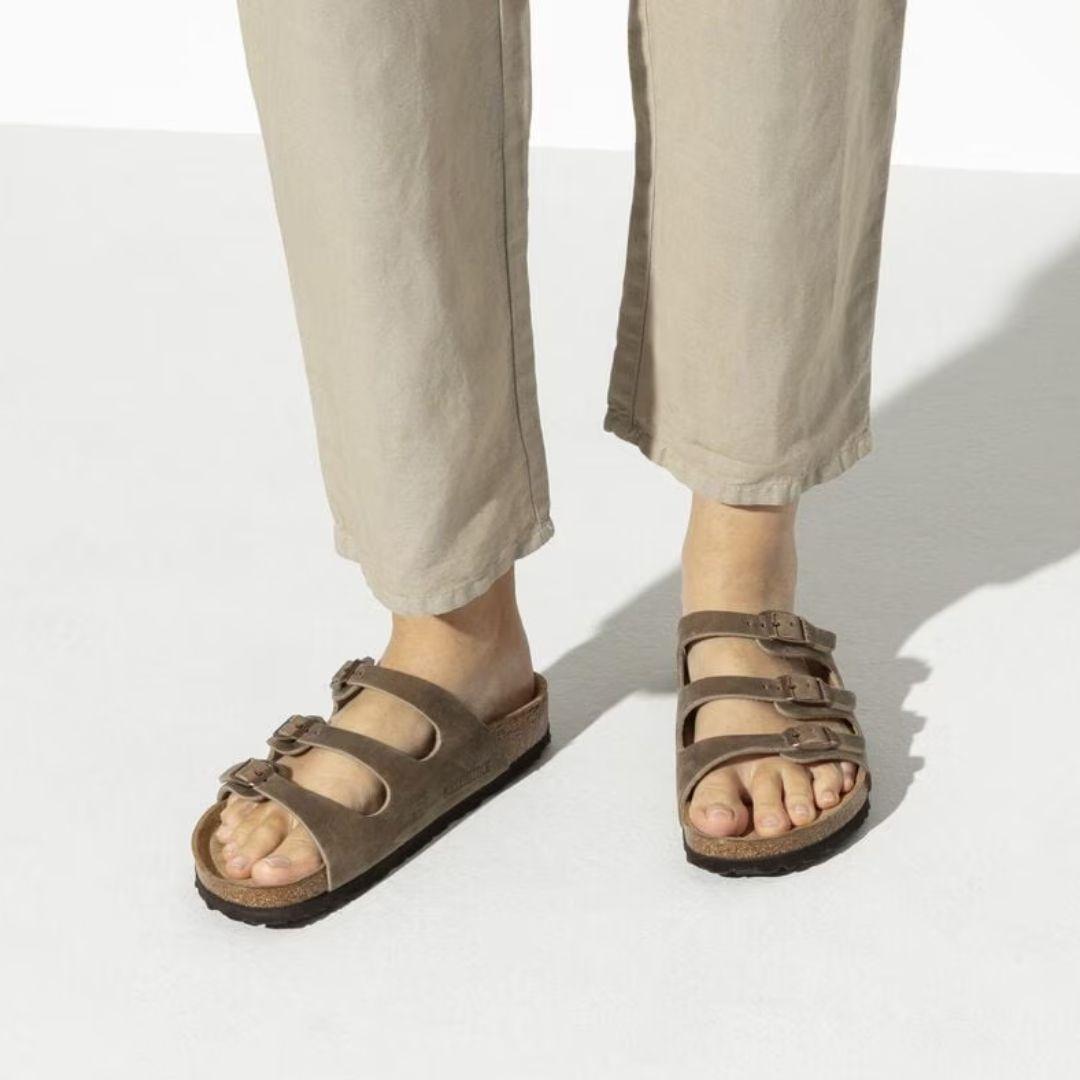 Birkenstock Women's Florida Soft Footbed Oiled Leather Sandal